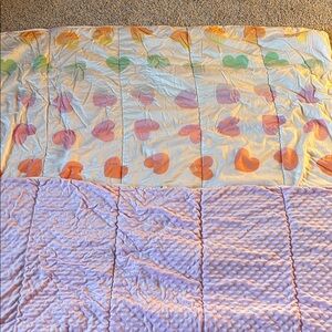 Colorful Heart Patterned Bedding Set